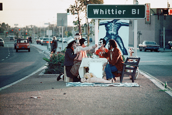 Harry Gamboa Jr., First Supper (after a Major Riot), 1974