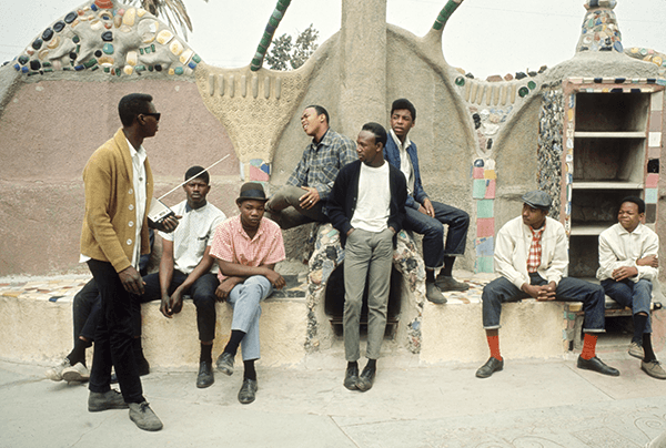 Bill Ray, At the Watts Tower, 1966